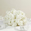 20’’ Pre-Arranged Artificial Cherry Blossom Centerpiece White Silk Flower Ball Arrangement for Wedding & Event Tables