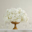 20’’ Pre-Arranged Artificial Cherry Blossom Centerpiece White Silk Flower Ball Arrangement for Wedding & Event Tables
