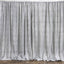 20ftx10ft Silver Metallic Shimmer Tinsel Event Curtain Drapes, Backdrop Event Panel