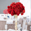 22-Inch Red Silk Flower Grand Centerpiece â€“ Pre-Arranged Artificial Rose, Hydrangea & Chrysanthemum Ball for Wedding & Event DÃ©cor