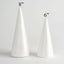 24 Pack 6" White Styrofoam Cone, Foam Cone For DIY Crafts
