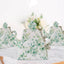 25 Pack Eucalyptus Greenery Mini Teapot Party Favor Boxes, Tea Time Gift Boxes - 5"x4"