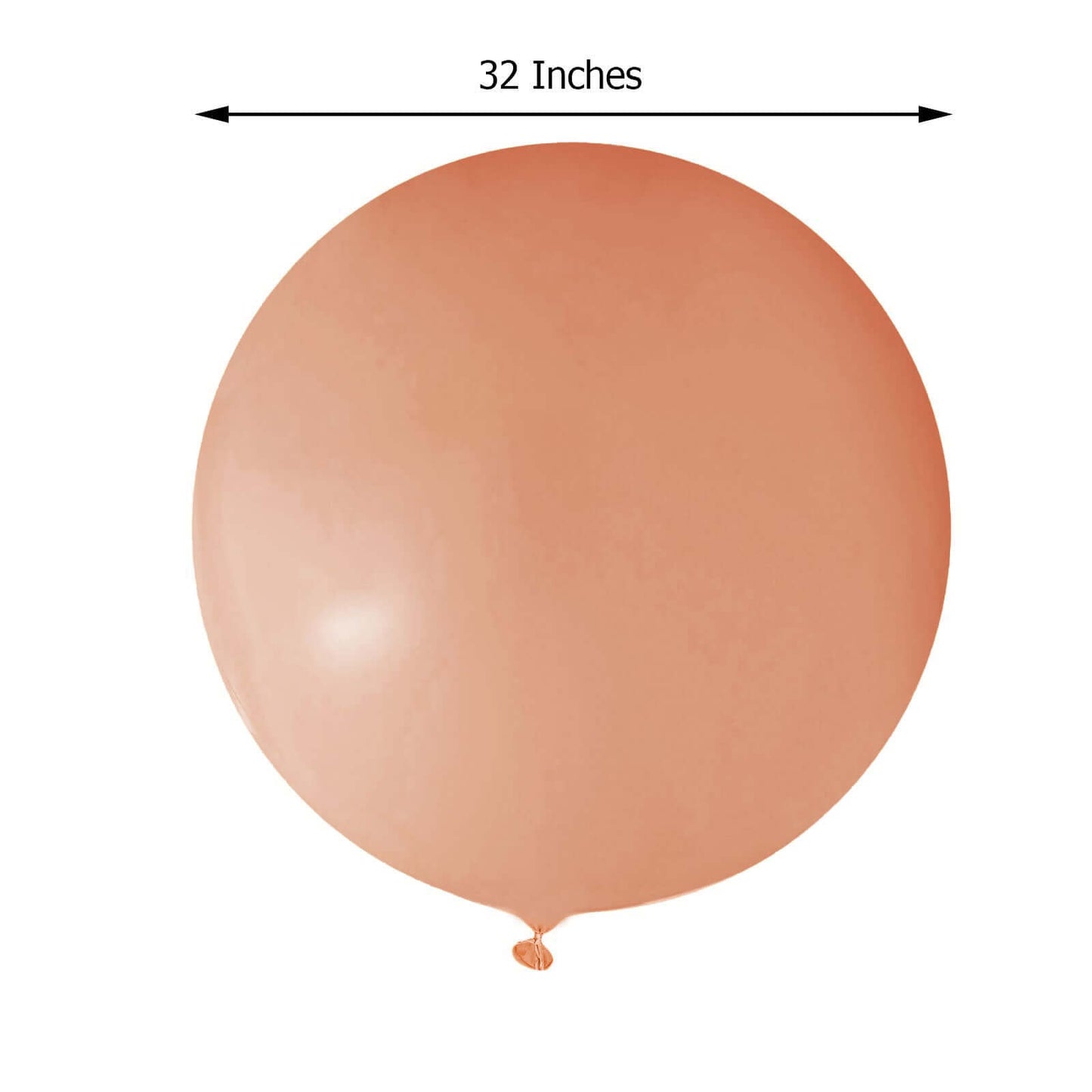 2 Pack 32" Large Matte Pastel Natural Helium or Air Latex Balloons