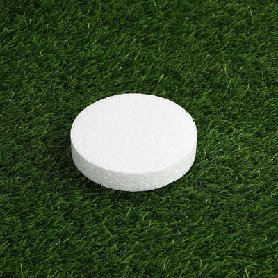 36 Pack 4" White StyroFoam Disc, DIY Polystyrene Foam Craft Supplies