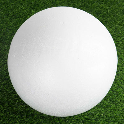 4 Pack 8â€ White StyroFoam Foam Balls For Arts, Crafts and DIY