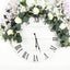 42" Green Artificial Eucalyptus Leaf, Ranunculus Flower Garland Vine