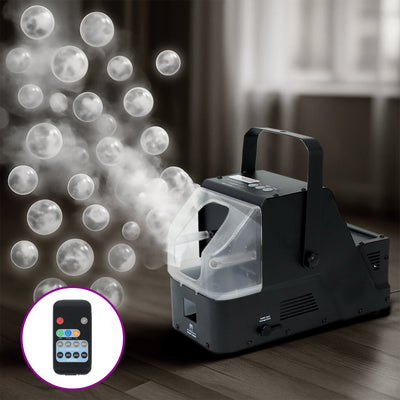 450W 3-in-1 Fog Bubble Machine with Wireless Remote â€“ 550ml Smoke & Bubble Maker for DJ Stage Wedding Halloween &