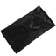 5 Pack Crushed Velvet Chair Bands Black Wide Ruffle Style - Textured Chair Sashes for Stunning Event Decor - 8’’x15’’