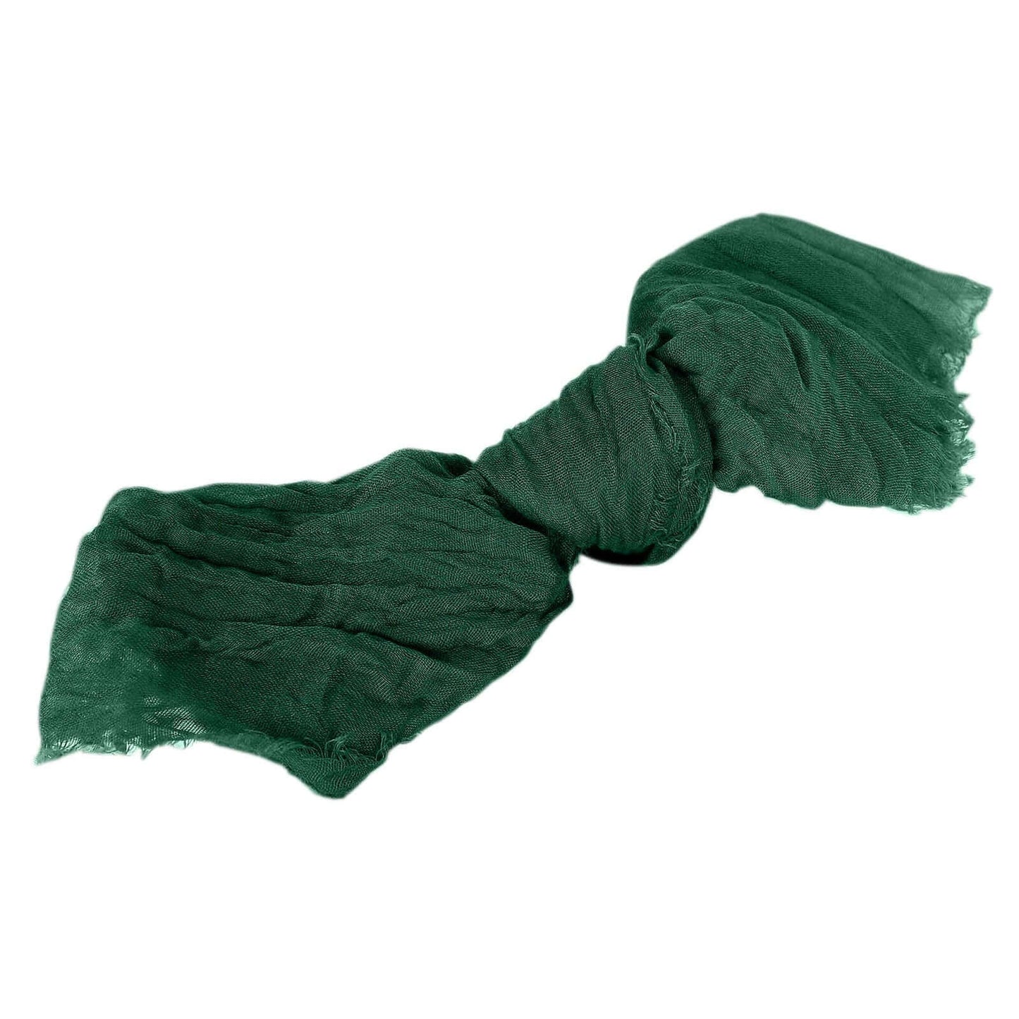 5 Pack Gauze Cheesecloth 24"x19" Napkins Hunter Emerald Green Reusable Dinner Napkins