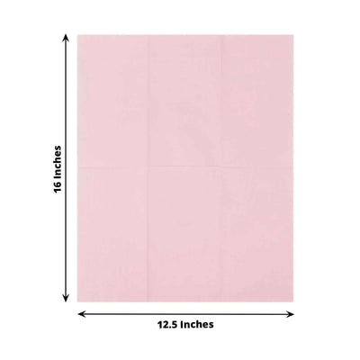 50-Pack Paper Napkins Pink - Soft Disposable 2-Ply Dinner Napkins for Weddings - Napkins