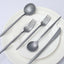 50 Pack Heavy Duty Plastic Utensil Set in Silver, Disposable Dinner and Dessert Cutlery Combo Set