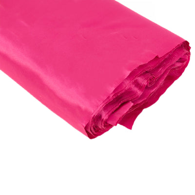 54’’x10 Yards Fuchsia Lamour Satin Fabric Bolt Heavy Matte Satin Fabric By The Yard - Fabrics