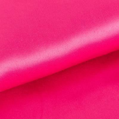 54’’x10 Yards Fuchsia Lamour Satin Fabric Bolt Heavy Matte Satin Fabric By The Yard - Fabrics