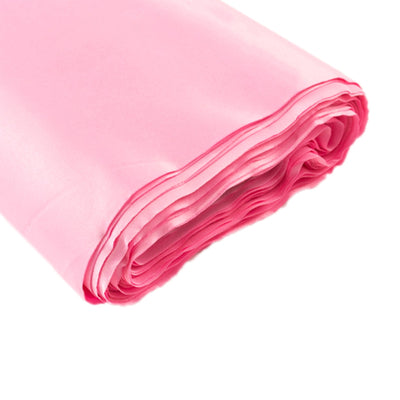 54’’x10 Yards Pink Lamour Satin Fabric Bolt Heavy Matte Satin Fabric By The Yard - Fabrics