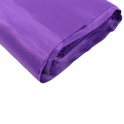 54’’x10 Yards Purple Lamour Satin Fabric Bolt Heavy Matte Satin Fabric By The Yard - Fabrics
