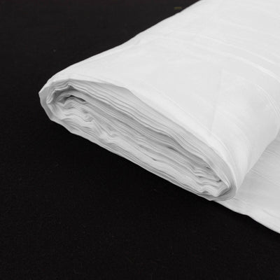 54’’x10 Yards White Accordion Crinkle Taffeta Fabric Bolt - Fabrics