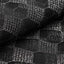 54"x4 Yards Black Silver Buffalo Plaid Polyester Fabric Roll, Checkered Netting DIY Craft Fabric Bolt