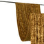 Gold Crushed Velvet Backdrop Curtain â€“ 5ft x 12ft Event Drape with Rod Pocket, Privacy Panel for Photo Booths & Events