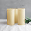 6-Pack Unscented Dripless Pillar Candles â€“ 3’’x6’’ Ivory Paraffin Wax with Smokeless Cotton Wicks Clean &