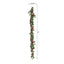 6ft 20 Burgundy Artificial Silk Roses Flower Garland, Hanging Vine