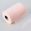 6"x100 Yards Blush Tulle Fabric Bolt, Sheer Fabric Spool Roll For Crafts