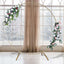 7.5ft Heavy Duty Gold Metal Round Wedding Arch Photo Backdrop Stand