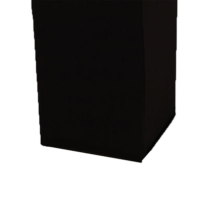 8ft Black Spandex Backdrop Stand Cover for Arc de Triomphe Stand Stretch Fitted Floral Balloon Frame Wedding Arch Cover