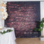 8ftx8ft Dark Red Vintage Brick Wall Vinyl Photo Shoot Backdrop