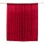 Burgundy Crushed Velvet Backdrop Curtain â€“ 8ft x 8ft Event Drape with Rod Pocket, Privacy Panel for Photo Booths & Events