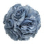 2 Pack 7" Dusty Blue Artificial Silk Rose Kissing Ball, Faux Flower Ball