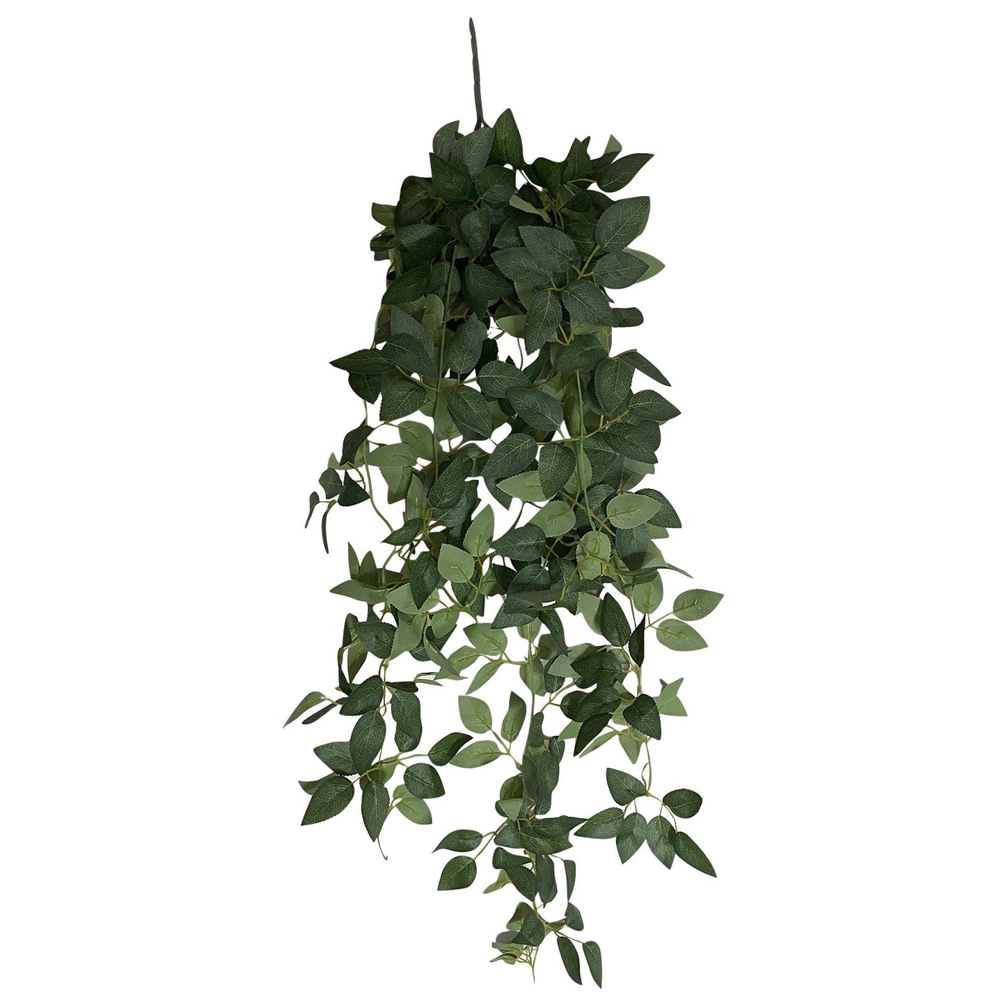 3-Pack Silk Rose Leaf Hanging Plants 40" â€“ Realistic Artificial Greenery Vines for Home, Patio & Event Styling