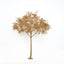 7ft Golden Faux Leaf Trees with Natural-Look Trunks â€“ Floor DÃ©cor for Venues & Events