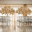 7ft Golden Faux Leaf Trees with Natural-Look Trunks â€“ Floor DÃ©cor for Venues & Events