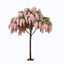 7ft Freestanding Blush Wisteria Artificial Tree â€“ Cascading Silk Flower Display for Weddings & Events