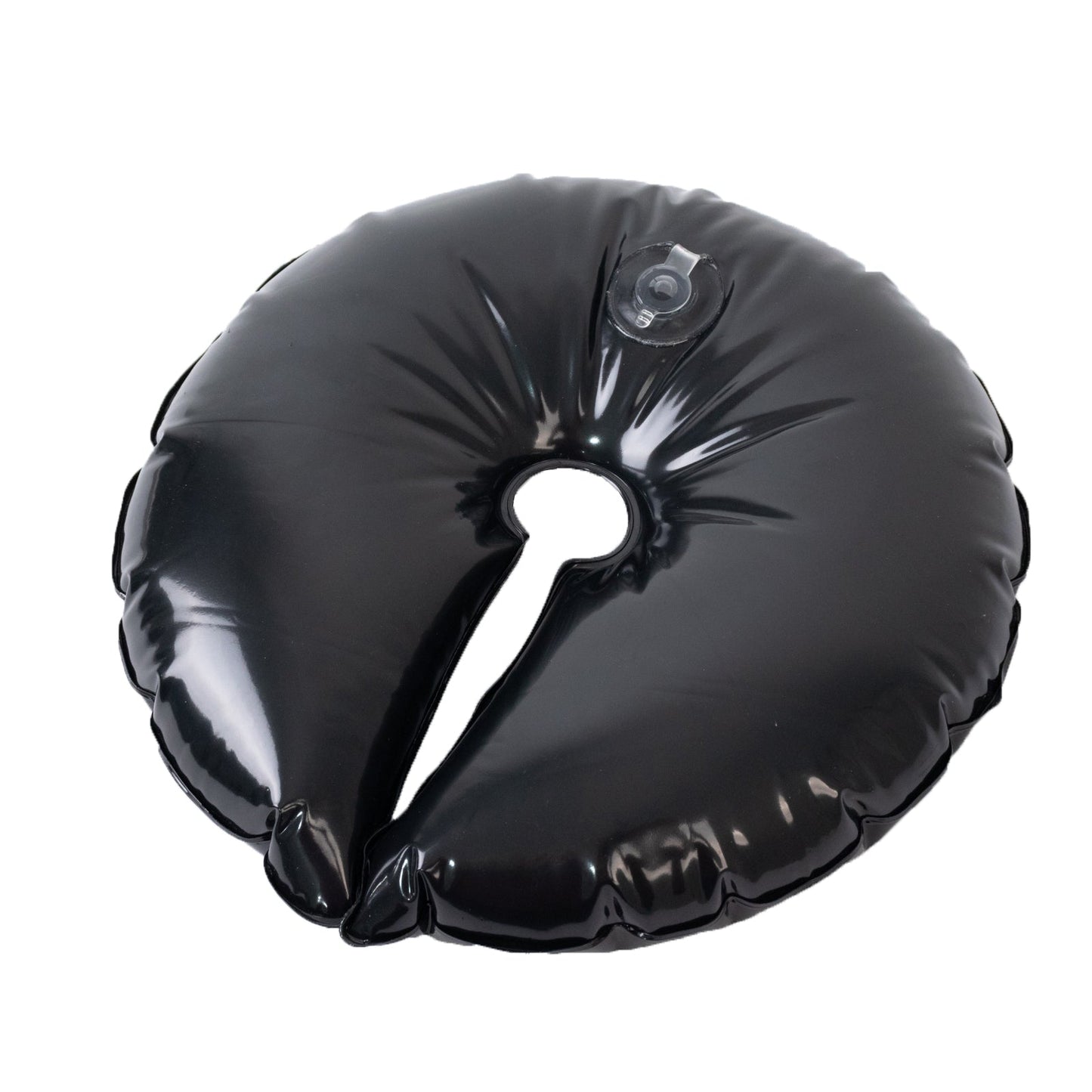 4 Pack 14" Black Water Bags â€“ Heavy Duty Reusable PVC Fillable Base Weights for Balloon Columns & Arch Stand Support