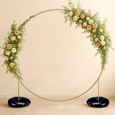 4 Pack 14" Black Water Bags â€“ Heavy Duty Reusable PVC Fillable Base Weights for Balloon Columns & Arch Stand Support