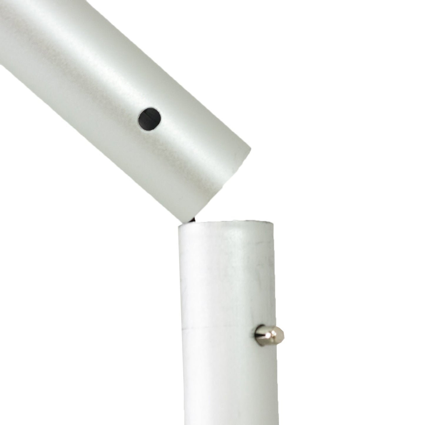 Pillowcase Backdrop Stand in Aluminum 8ft x 8ft â€“ Portable Rounded Corner Tension Fabric Pillowcase Display Stand for Exhibits & Photography