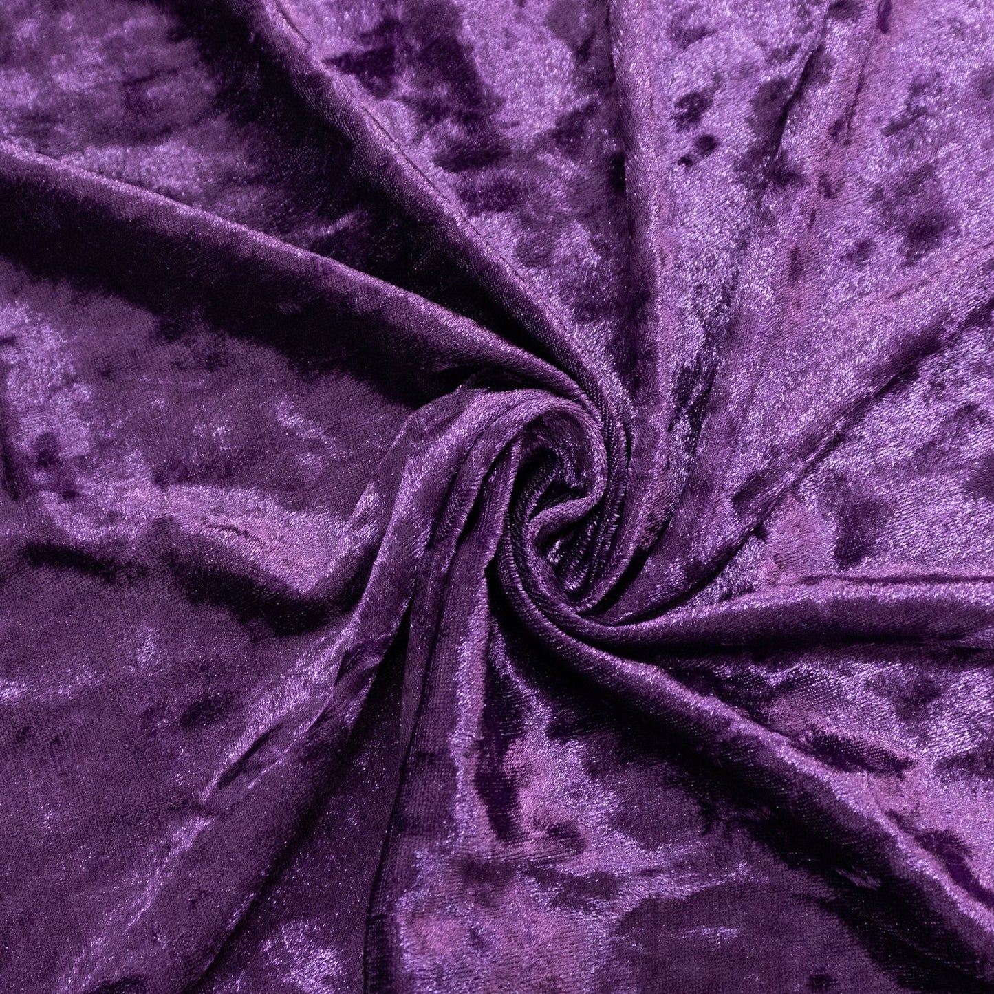 Purple Crushed Velvet Backdrop Curtain â€“ 5ft x 10ft Event Drape with Rod Pocket, Privacy Panel for Photo Booths & Events