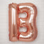 35inch Blush/Rose Gold Mylar Foil Helium/Air Number & Letter Balloons