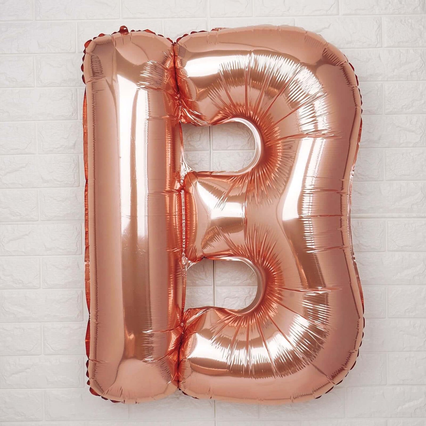 35inch Blush/Rose Gold Mylar Foil Helium/Air Number & Letter Balloons