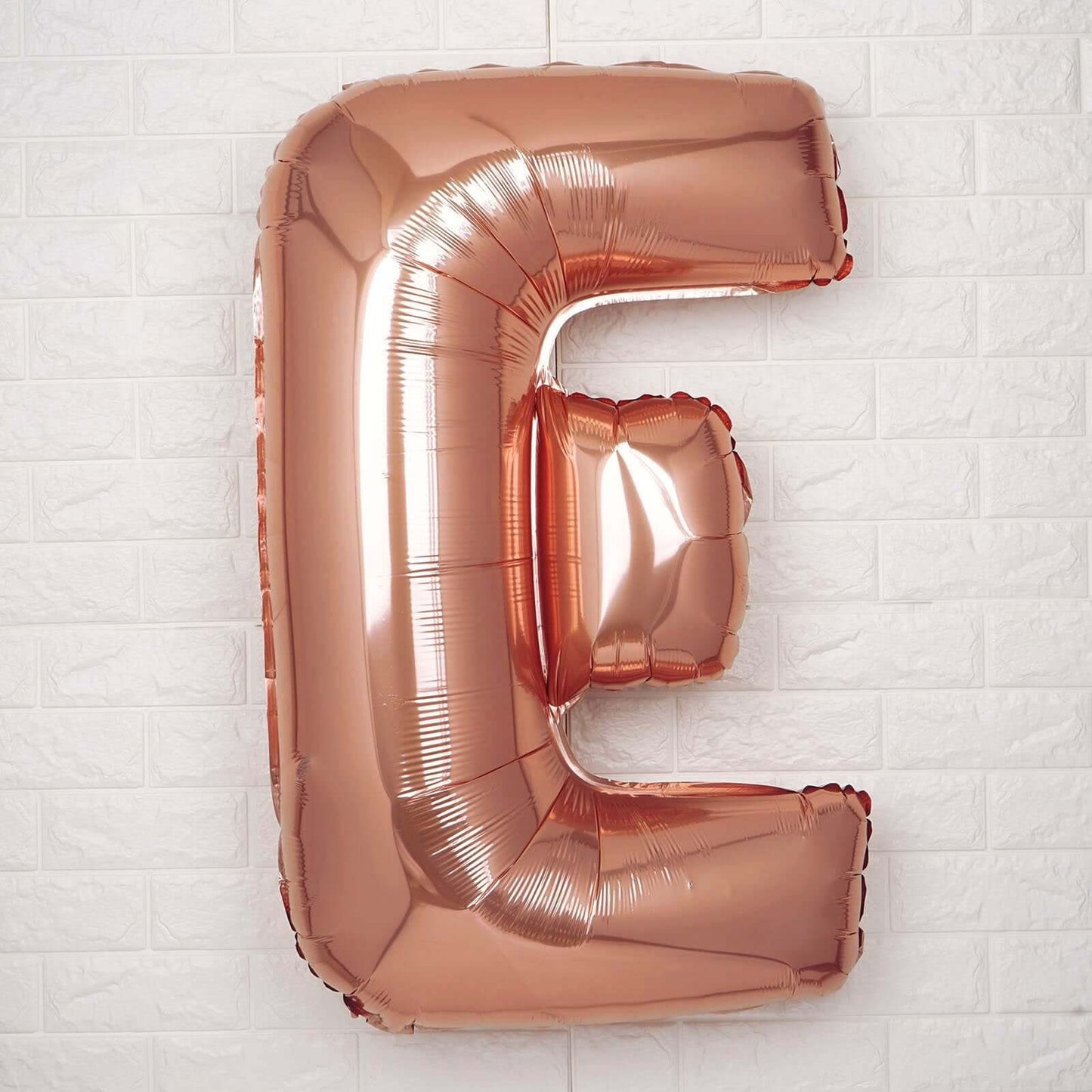 35inch Blush/Rose Gold Mylar Foil Helium/Air Number & Letter Balloons