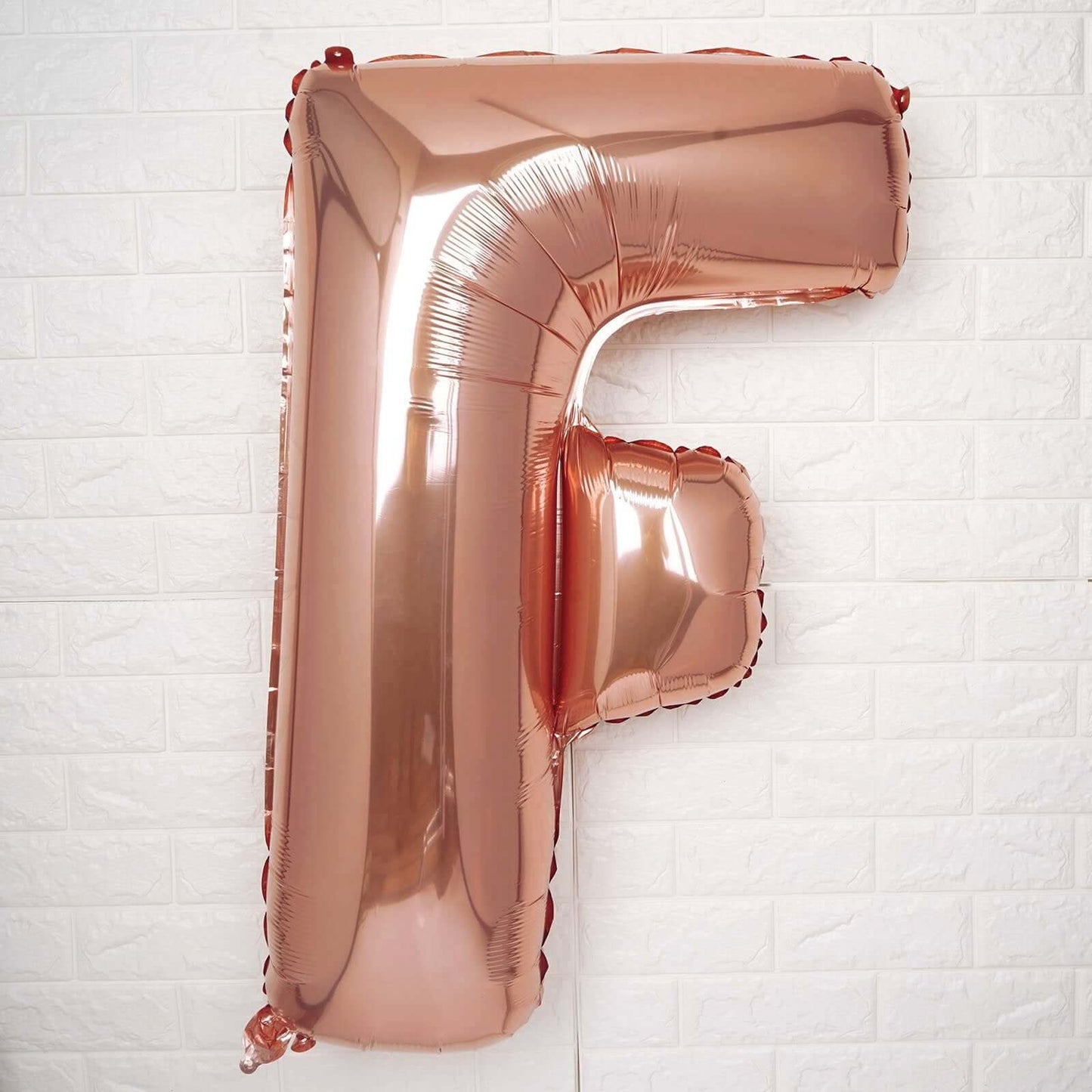 35inch Blush/Rose Gold Mylar Foil Helium/Air Number & Letter Balloons