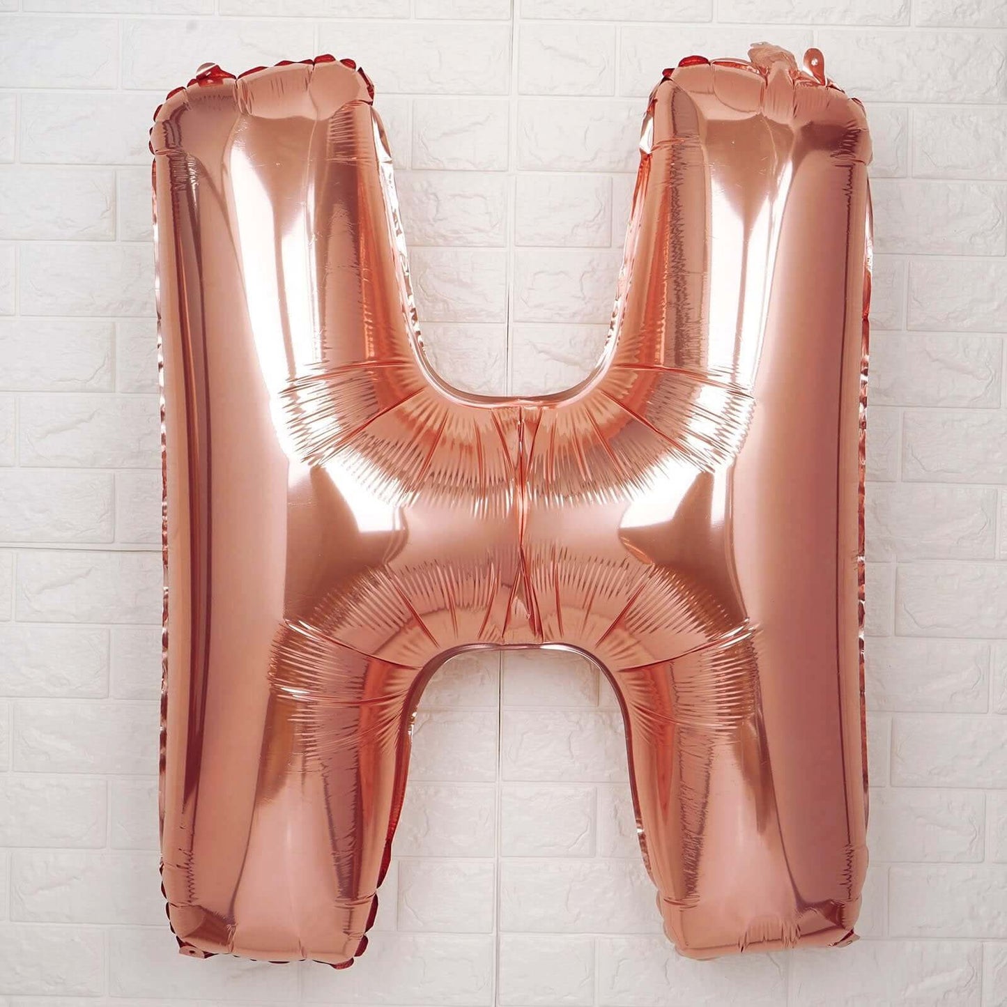 35inch Blush/Rose Gold Mylar Foil Helium/Air Number & Letter Balloons