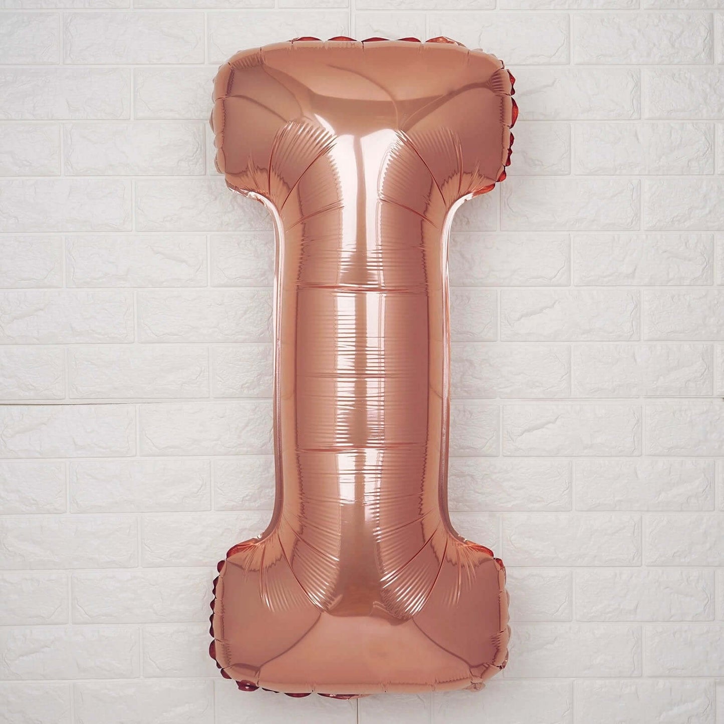 35inch Blush/Rose Gold Mylar Foil Helium/Air Number & Letter Balloons