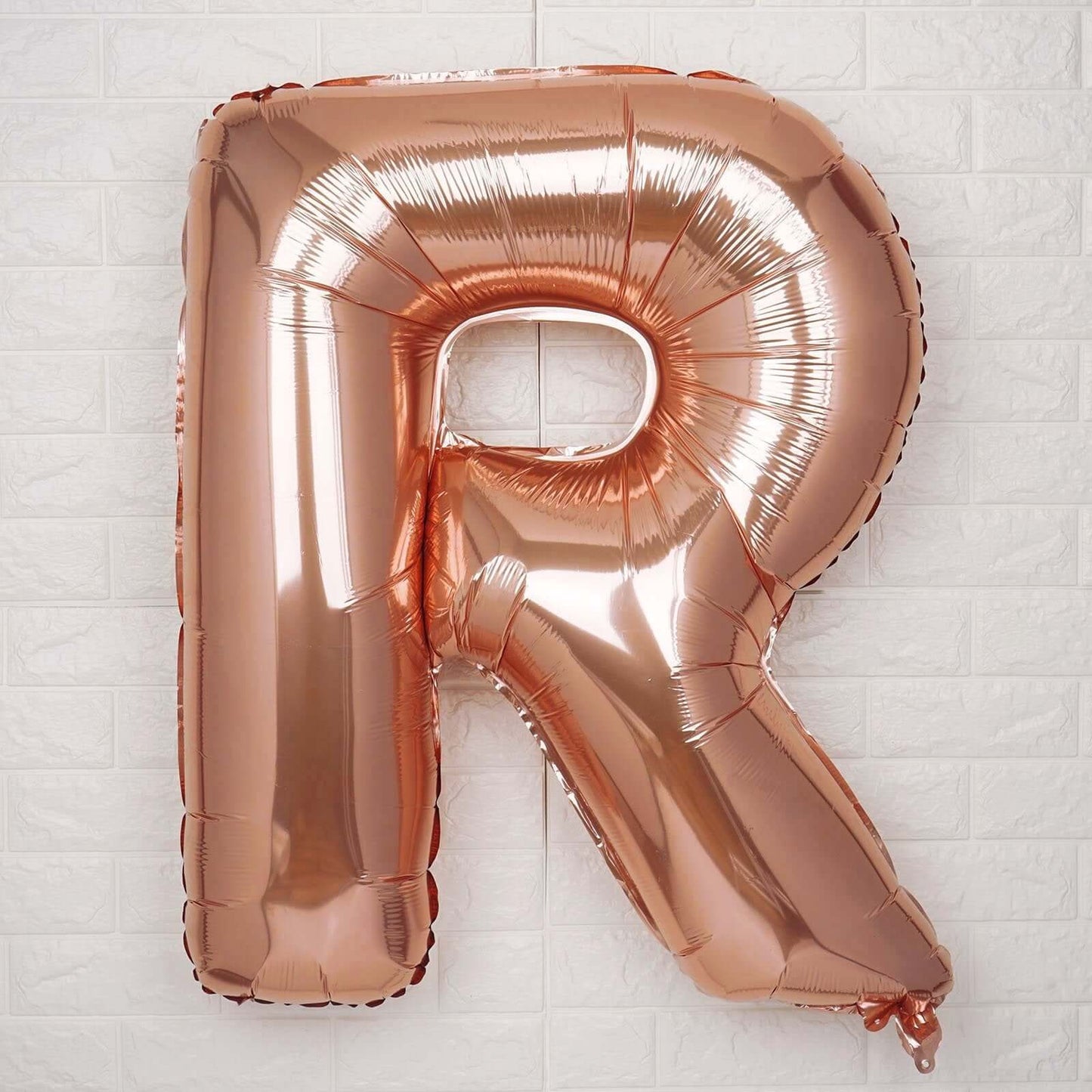 35inch Blush/Rose Gold Mylar Foil Helium/Air Number & Letter Balloons