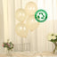 50 Pack Matte Pastel Cream Biodegradable Balloons 12", Round Eco-friendly Thick Latex Party Balloons