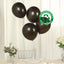 50 Pack Black Biodegradable Balloons, 12" Thickened Extra Strong Eco-friendly Latex Helium Party Balloons