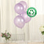50 Pack Lavender Lilac Biodegradable Balloons, 12" Thickened Extra Strong Eco-friendly Latex Helium Party Balloons