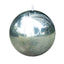 4-Pack Metallic Silver Sphere Balloons, 39" Orbz Mylar Balloons Helium or Air-Filled Party Supplies