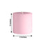 6-Pack Unscented Dripless Pillar Candles â€“ 3"x3" Pink Paraffin Wax with Smokeless Cotton Wicks, Clean & Long-Lasting 30-Hour Burn